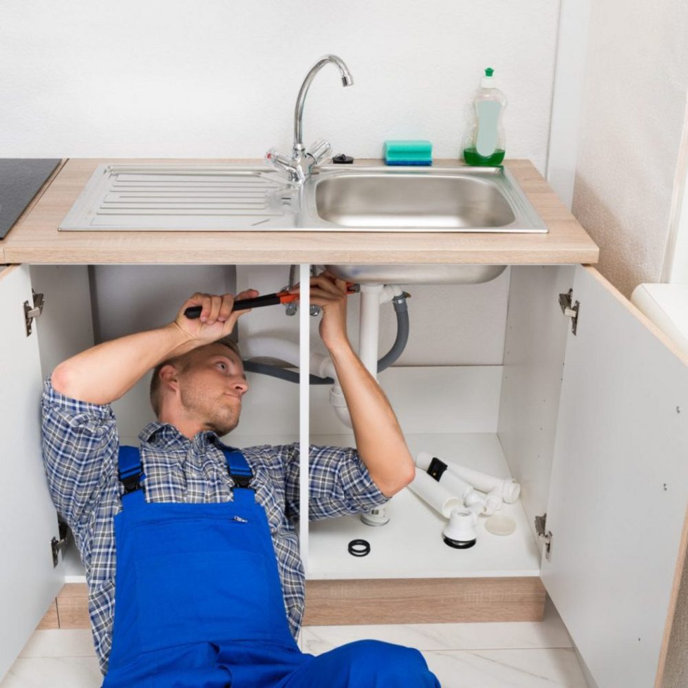 Whole-Home Repiping — plumber at work in Phoenix, Arizona